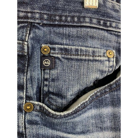 Mens Adirano Goldschmied AG Everett Slim Straight Jeans 38 x 30 EUC 6419 - Picture 4 of 16